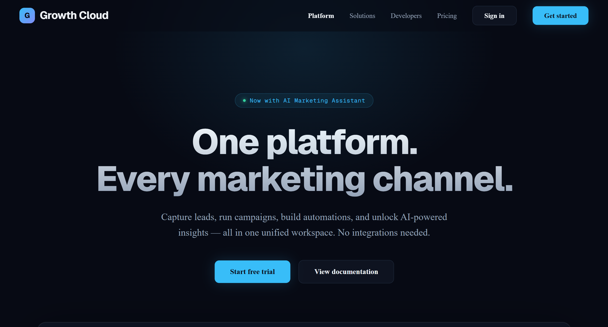 Marketing Automation Preview